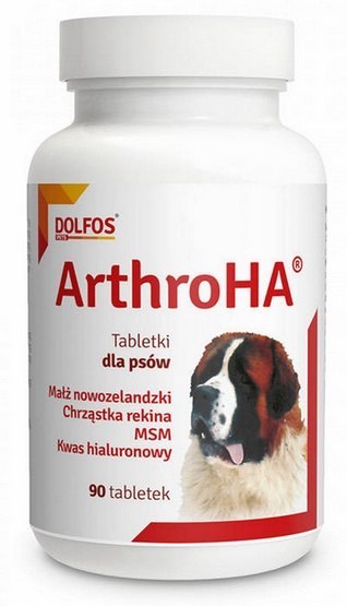 Arthro HA 90 tabletek - witaminy dla psa na stawy Arthro HA 90 tabletek - witaminy dla psa na stawy