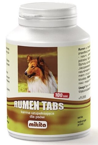 Mikita Rumen-Tabs 100 - probiotyk na przewód pokarmowy psa