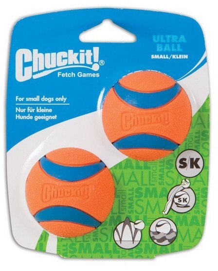 Chuckit! Ultra Ball Small dwupak Piłka super wytrzymała pływająca dla psa Chuckit! Ultra Ball Small dwupak Piłka super wytrzymała pływająca dla psa