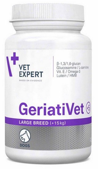 GeriatiVet Dog Large Breed - tabletki dla psa seniora (duże rasy)