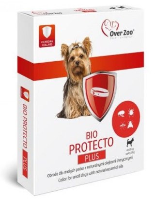 Over Zoo Bio Protecto Obroża na pchły i kleszcze dla małego psa 35cm