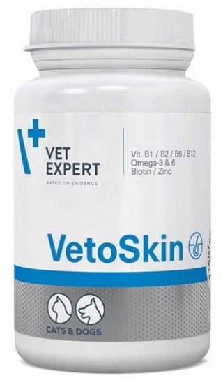 VetoSkin 60 - tabletki na łuszczycę u psa