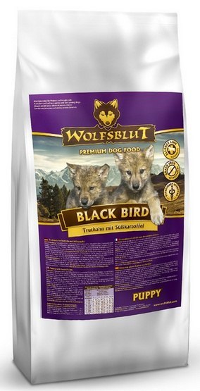 Wolfsblut Dog Black Bird Puppy - indyk i bataty 2kg - dla szczeniaka