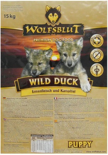 Wolfsblut Dog Wild Duck Puppy kaczka i bataty 2kg - dla szczeniaka Wolfsblut Dog Wild Duck Puppy kaczka i bataty 2kg - dla szczeniaka