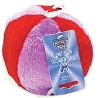 Yarro piłka piszcząca pluszowa dla psa czerwono-fioletowa 12cm Yarro piłka piszcząca pluszowa dla psa czerwono-fioletowa 12cm