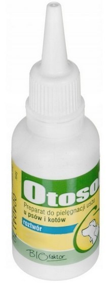 Biofaktor Otosol - płyn do czyszczenia uszu - 25ml Biofaktor Otosol - płyn do czyszczenia uszu - 25ml