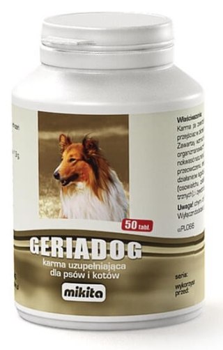 Mikita Geriadog 50 tabletek - witaminy dla psa seniora