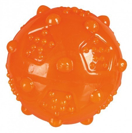 Trixie Zabawka piłka piszcząca wytrzymała TPR - Piłka 8cm Trixie Zabawka piłka piszcząca wytrzymała TPR - Piłka 8cm
