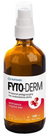 Fyto-derm spray na rany dla psa 100ml