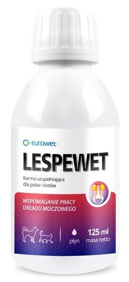 Lespewet 125 ml w płynie na układ moczowy dla psa