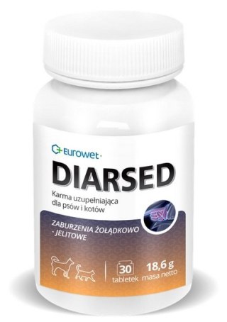 Diarsed na zaburzenia żołądkowo-jelitowe dla psa i kota 30 tabl.