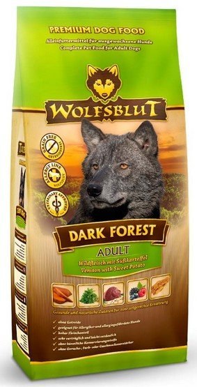 Wolfsblut Dark Forest karma dla psa 12,5kg dziczyzna bataty
