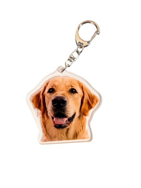 Brelok Golden Retriever Akrylowy Brelok Golden Retriever Akrylowy