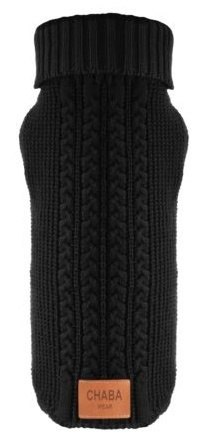 Sweter Golf dla psa S czarny Chaba
