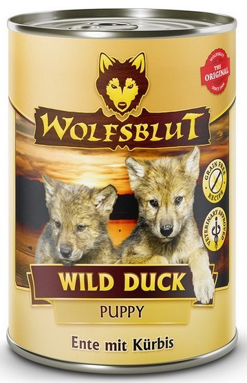 Wolfsblut Dog Wild Duck Puppy kaczka i bataty puszka 395g Wolfsblut Dog Wild Duck Puppy kaczka i bataty puszka 395g