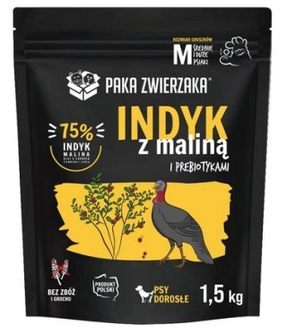 Paka Zwierzaka Seventh Heaven karma dla psa 1,5kg indyk malina