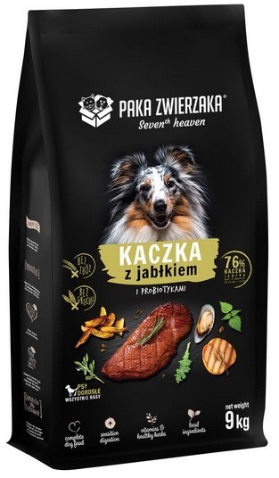 Paka Zwierzaka Seventh Heaven karma dla psa 9kg kaczka jabłko