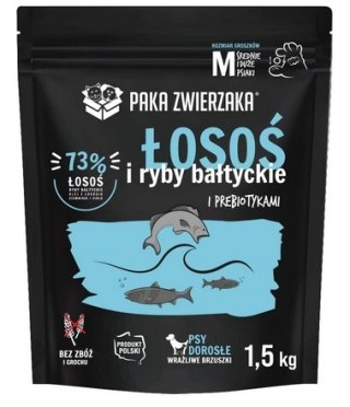 Paka Zwierzaka Seventh Heaven karma dla psa 1,5kg łosoś ryby bałtyckie