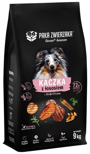 Paka Zwierzaka Seventh Heaven Puppy karma dla szczeniaka 9kg kaczka łosoś