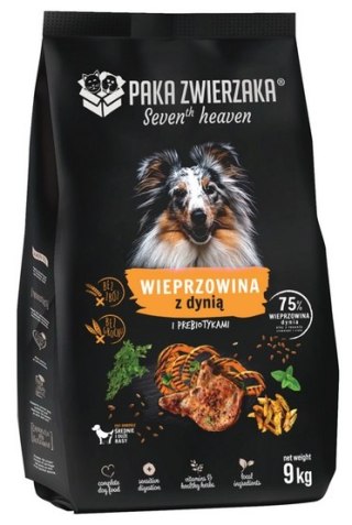 Paka Zwierzaka Seventh Heaven karma dla psa 9kg wieprzowina dynia