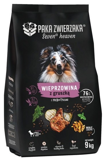 Paka Zwierzaka Seventh Heaven karma dla psa 9kg wieprzowina gruszka Paka Zwierzaka Seventh Heaven karma dla psa 9kg wieprzowina gruszka