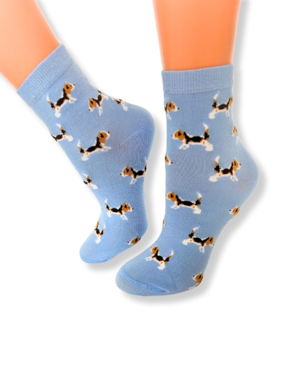 Skarpetki w Beagle Dziecięce (błękitne)