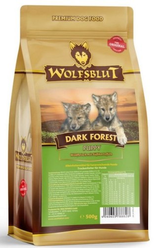 Wolfsblut Puppy Dark Forest karma dla szczeniaka 500g dziczyzna