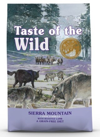 Taste of the Wild Sierra Mountain Canine 12,2 kg jagnięcina