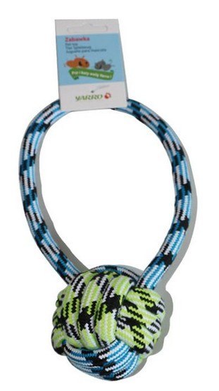 Yarro Piłka ze sznura z uchwytem 27cm