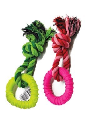 Yarro Ringo ze sznurem 7/15cm gryzak dla psa Yarro Ringo ze sznurem 7/15cm gryzak dla psa