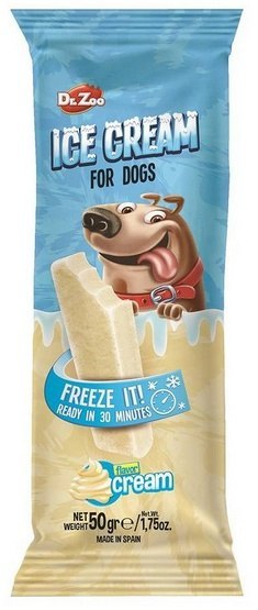 Dr.Zoo Ice Cream lody dla psów - cream 50g