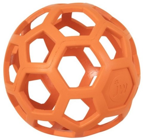 JW Pet Hol-ee Roller Jumbo Orange piłka ażurowa o mocnej wytrzymałości JW Pet Hol-ee Roller Jumbo Orange piłka ażurowa o mocnej wytrzymałości