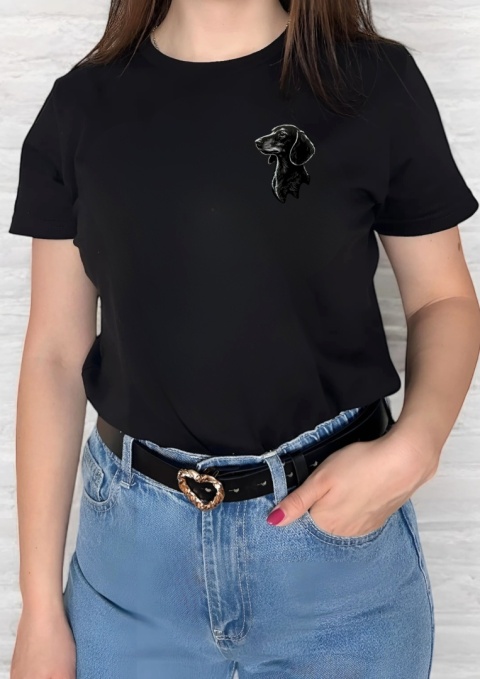 Koszulka Jamnik Damska Męska Personalizowana Koszulka Jamnik Damska Męska Personalizowana