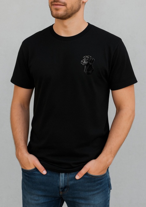 Koszulka Jamnik Szorstkowłosy Męska Personalizowana Koszulka Jamnik Szorstkowłosy Męska Personalizowana