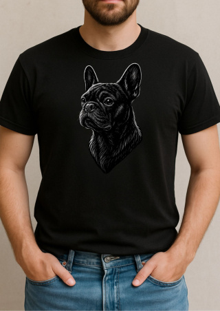 Koszulka Buldog Francuski Męska Personalizowana