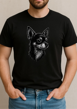 Koszulka Chihuahua Męska Personalizowana