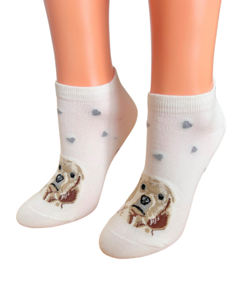 Stopki Skarpetki Golden Retriever Damskie Stopki Skarpetki Golden Retriever Damskie