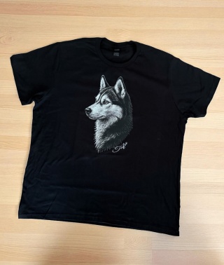 Koszulka z Husky Black&White