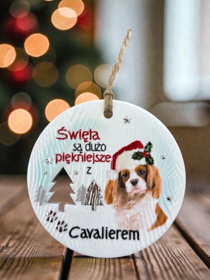 Bombka zawieszka Cavalier King Charles Spaniel