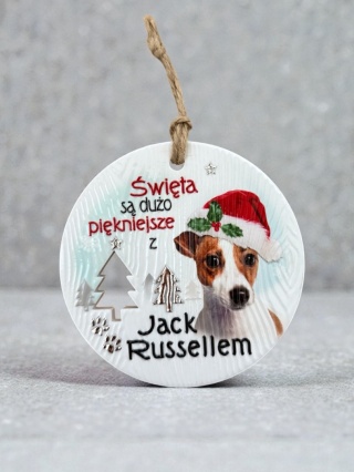 Bombka zawieszka Jack Russell