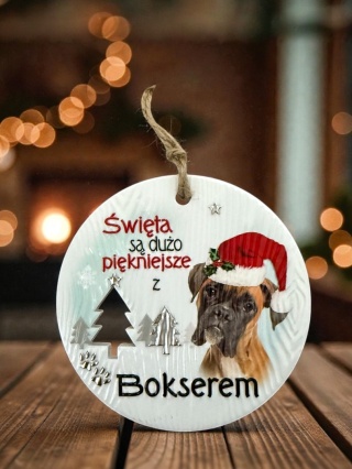 Bombka zawieszka Bokser