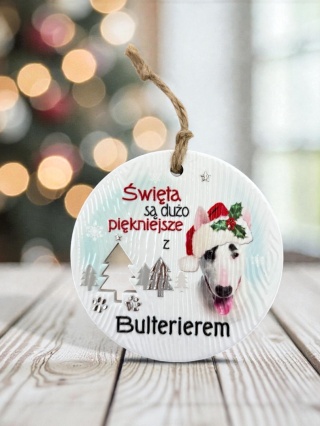 Bombka zawieszka Bulterier