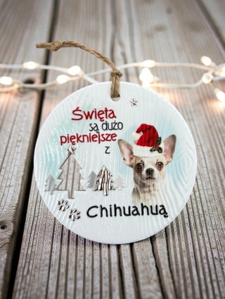 Bombka zawieszka Chihuahua