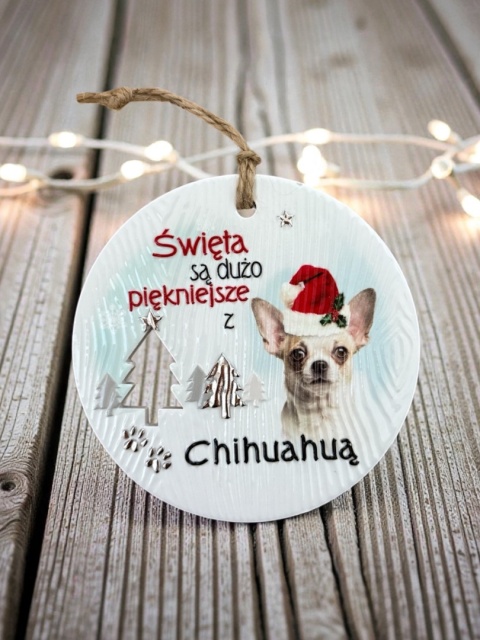 Bombka zawieszka Chihuahua