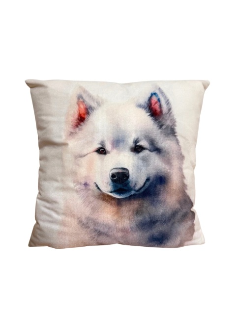 Poszewka na poduszkę z Samoyedem