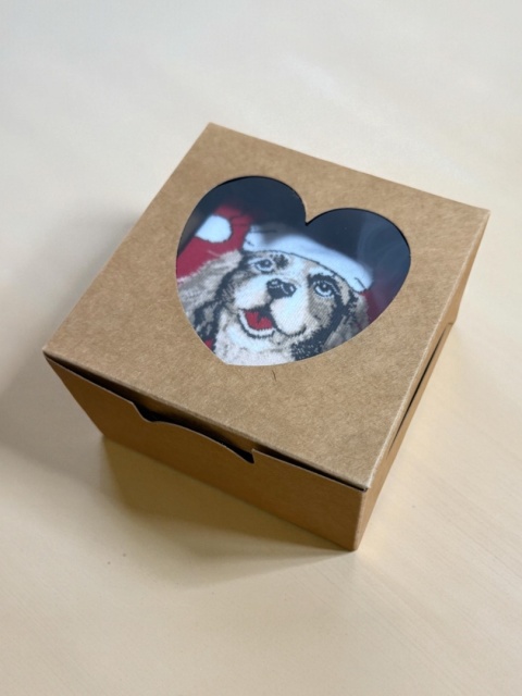 Pudełko prezentowe na skarpetki