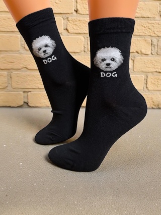 Skarpetki Bichon Frise Damskie