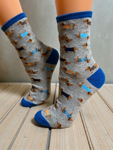 Skarpetki w Jamniki Damskie (szare)