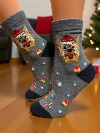 Skarpetki Świąteczne w Yorki Damskie