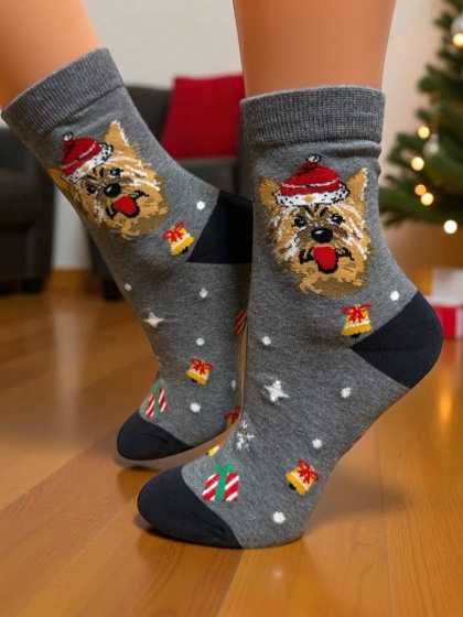 Skarpetki Świąteczne w Yorki Damskie